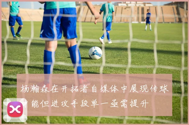 杨瀚森在开拓者自媒体中展现传球才能但进攻手段单一亟需提升